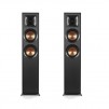 Klipsch Reference R-625FA Dolby Atmos Floorstanding Speakers, Black Textured Wood Grain Vinyl, Pair