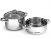 Sedona Stainless Steel 4-Qt. Multi Cooker with Glass Lid & Steam Tray $9.99, More