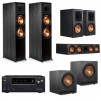 Klipsch Reference Premiere 5.2 Home Theater System, Ebony with Receiver
