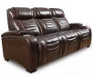 Raylander 89" Leather Power Reclining Sofa w/ USB
