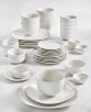 Tabletops Unlimited Inspiration by Denmark Soft Square 42 Pc. Dinnerware Set Service for 6 $37.99, More