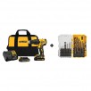 DEWALT 20V 1/2-in Brushless Drill + Charger + 2-Batteries