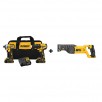 DEWALT 2-Tool 20-Volt Max Brushless Power Tool Combo Kit with Soft Case (2-Batteries and charger)