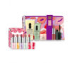 Clinique 5-Pc Kisses Lipstick Set + Moisture Surge Overnight Mask + 7-Pc Gift Set