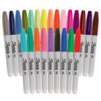 Sanford Sharpie Permanent Fine-Point Markers, Assorted Colors, Pack Of 24