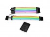 LIAN LI Strimer Plus 24-Pin + 8-Pin Addressable RGB PC Power Extension Cables