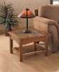 Slate End Table