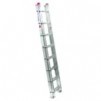Werner 16 ft. H X 16 in. W Aluminum Extension Ladder Type III 200 lb. capacity