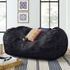 Three Posts Teen Large Classic Bean Bags: Black Microfiber $104.4, More