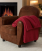 50"x60" Fireside Sherpa Throw (various colors)
