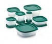 30-Piece Rubbermaid Plastic Food Container Set w/ Lids (Green)