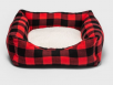 Wondershop: Fur Comfort Round Bed, Pet Cave Cat Bed or Buffalo Dog Bed