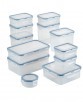 24-Piece Lock n Lock Food Storage Containers: Round $20, Square $24