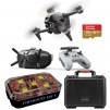 DJI FPV Drone Bundles: w / Hard Case, Strobe Light, 128GB microSD Card