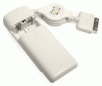 Emergency Charger With Retractable Cable Using 2*AA Battery for iPod Nano Video iTouch iPhone