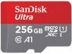 SanDisk 256GB Ultra microSDXC A1 UHS-I/U1 Class 10 Memory Card with Adapter, Speed Up to 120MB/s