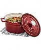Martha Stewart 4-Qt. Cast Iron Round Dutch Oven