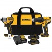 DeWALT 20V MAX Compact Brushless Drill/Driver & Impact Driver Combo Kit