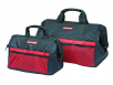 2-Piece Craftsman Tool Bag Set (13" & 18", Black/Red)