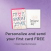 Personalized Hallmark Card (various styles) Free + Free Shipping