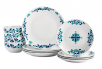 Tabletops Unlimited Camilla Round 12-Piece Dinnerware Set