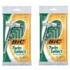 Product Large Image  BIC Twin Select Shavers for Sensitive Skin10.0EA: 2 for $1.51