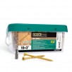 Hillman Deck Plus Wood-to-Wood Deck Screws (Tan): 800-Ct 10"x3" or 1000-Ct 10"x2.5"