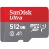 SanDisk Ultra 512GB microSDXC UHS-I Memory Card w/ Adapter