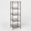 Square Tube 5 Tier Decorative Shelving Unit - Threshold