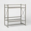 Target: Threshold Square Tube Decorative Wall Shelf (Brushed Nickel) $15, More
