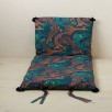 Printed Lounge Pillow Jungle Print Indigo - Opalhouse designed with Jungalow