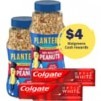 2-Pack of select 16-Oz Planters Peanuts + 2-Pack of select Colgate Total Toothpaste + $4 Walgreens Cash