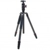 FotoPro X-Go Max 4-Section Carbon Fiber Tripod with Built-In Monopod, FPH-62Q Ball Head