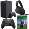 Microsoft Xbox X Console - Bundle with Controller, Headset, and Halo Infinite