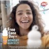 DQ 2022 Free Cone Day: Small Vanilla Dairy Queen Ice Cream Cone for Free