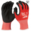 Milwaukee Cut 1 Cut Resistant Gloves Black/Red L 1 pair