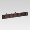 27" Threshold Scroll Hook Rack (Cocoa/Soft Iron)