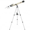 Tasco 660x 60mm Luminova Achromatic Refractor Telescope Kit w/ Mount