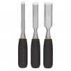 3-Piece Stanley 150 Series Wood Chisel Set