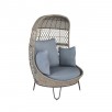 allen + roth Pointe Break Wicker Egg Chair
