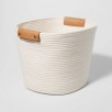 Target: 13" Brightroom Decorative Coiled Rope Basket (Cream) $8, More