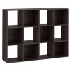 11" 12 Cube Organizer Shelf - Room Essentials Espresso Brown
