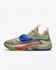 Nike Zoom Freak 3 Basketball Shoes (Light Stone/Bright Crimson/Racer Blue/Green Strike)