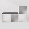 Cube Bookshelf with Bench - Room Essentials