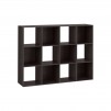 Room Essentials 12-Cube Organizer Shelf (Espresso Brown or White)
