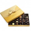 Assorted Chocolate Gold Gift Box, Gold Ribbon, 36 pc.