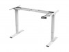 Workstream by Monoprice Dual Motor Height Adjustable 3-Stage Electric Sit-Stand Desk Frame