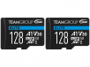 128GB Team Group Elite V30 A1 U3 microSDXC Card: Single $9.50, 2-Pack $18, More