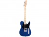 Indio by Monoprice Retro Classic Electric Guitar with Gig Bag, Blue