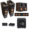 Klipsch Reference Premiere RP-280FA 5.1 Home Theater, Walnut w/Rel Ac. Subwoofer